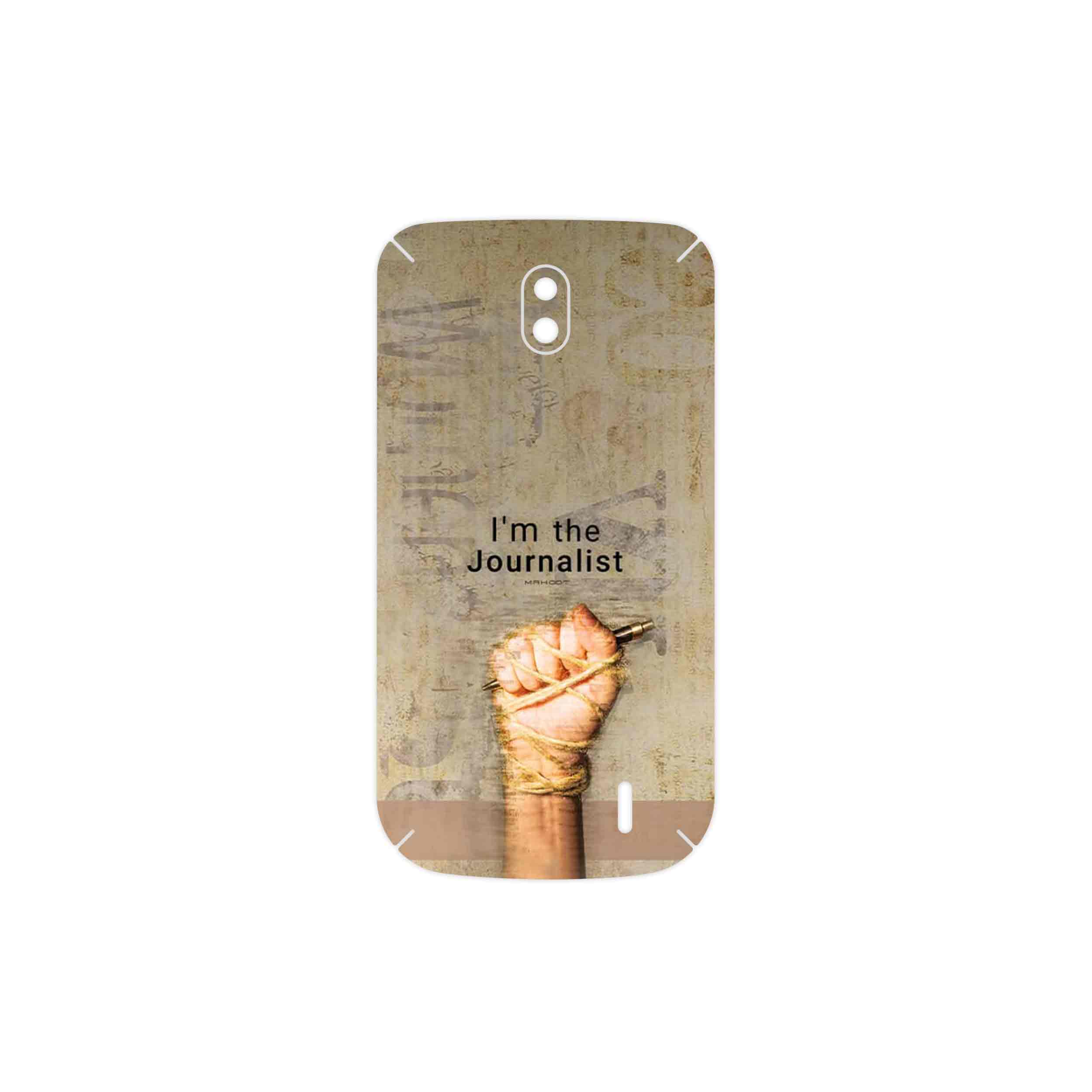 برچسب پوششی ماهوت مدل Journalist مناسب برای گوشی موبایل نوکیا 1