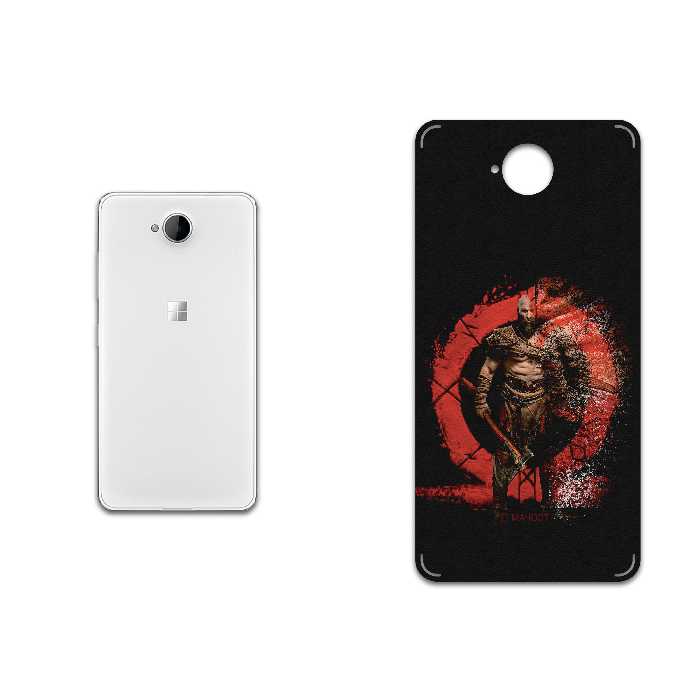 برچسب پوششی ماهوت مدل GOD-OF-WAR-Game مناسب برای گوشی موبایل مایکروسافت Lumia 650