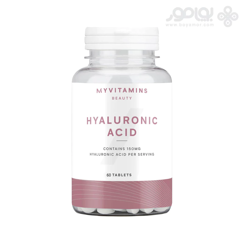 قرص هیالورونیک اسید مای ویتامینز بسته 60 عددی