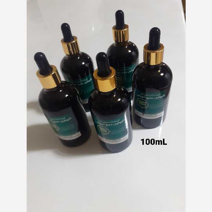 کلروفیل مایع اصل 100 میلی لیتر غلیظ 6000میلی گرم ((شرکت فناوران سبزفام خاورمیانه ))