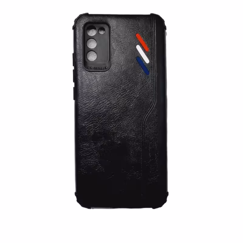 کاور طرح چرمی مدل a02s مناسب برای گوشی موبایل سامسونگ Galaxy A02S / M02S