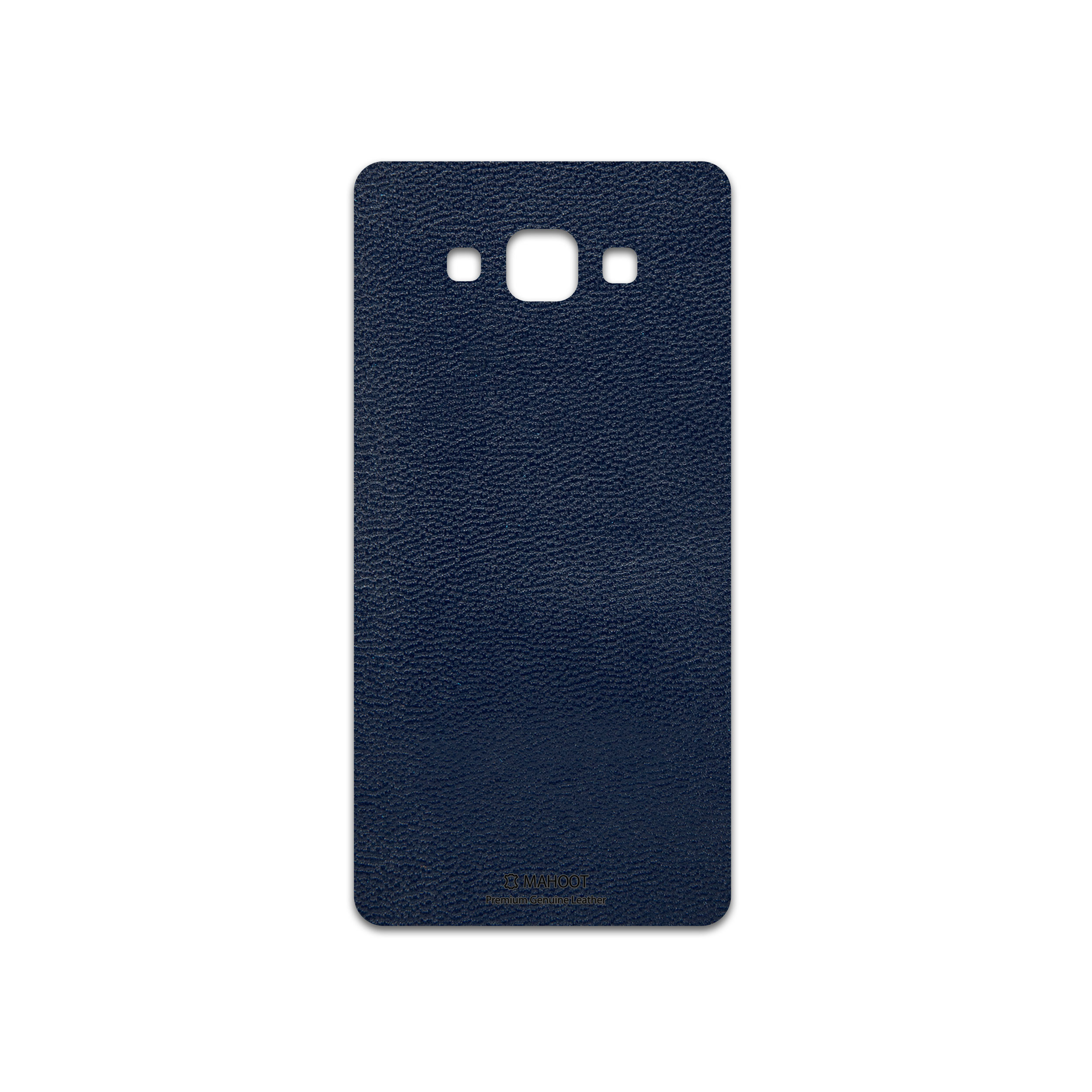 برچسب پوششی ماهوت مدل Deep-Blue-Leather مناسب برای گوشی موبایل سامسونگ Galaxy A7 2015