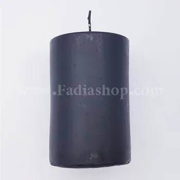 شمع استوانه مشکی 7-10
