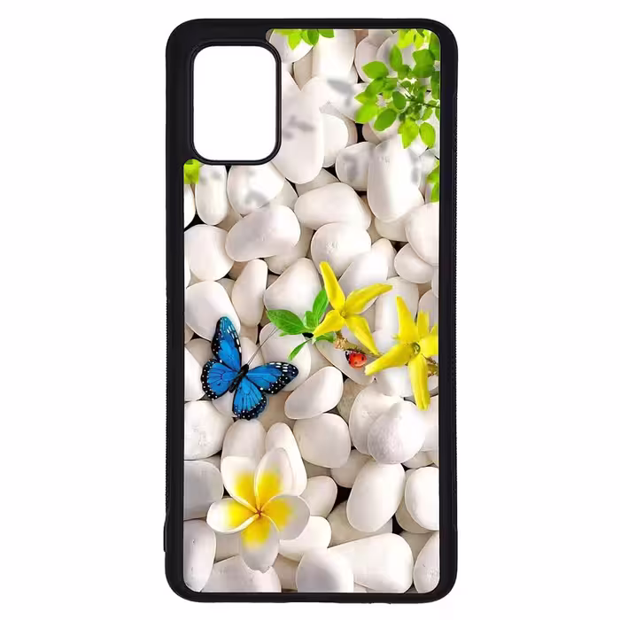کاور طرح پروانه کد G-168 مناسب برای گوشی موبایل سامسونگ Galaxy A51 | دیجی قاب دونی