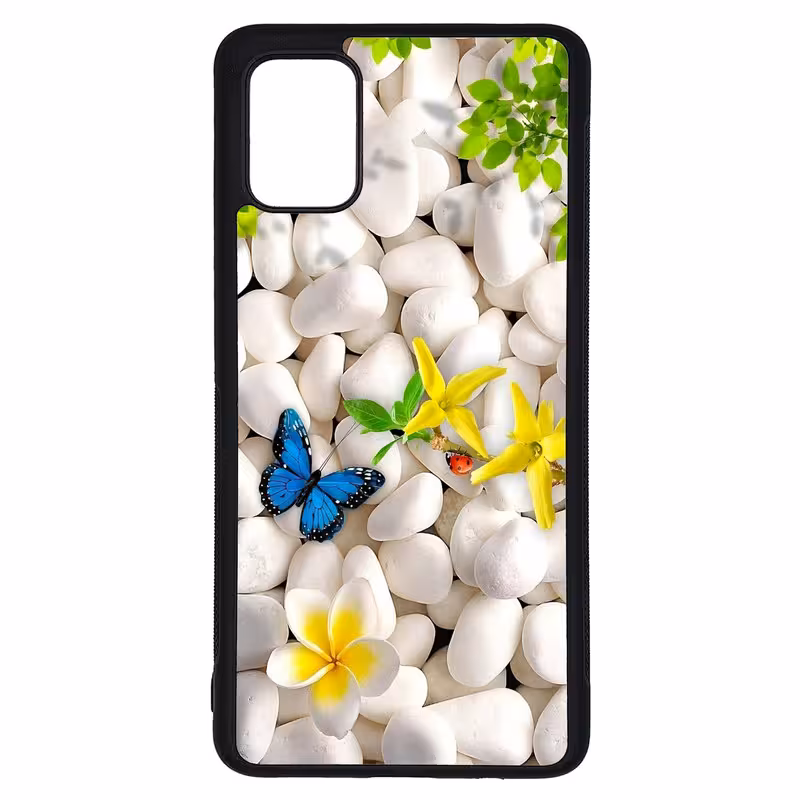 کاور طرح پروانه کد G-168 مناسب برای گوشی موبایل سامسونگ Galaxy A51 | دیجی قاب دونی
