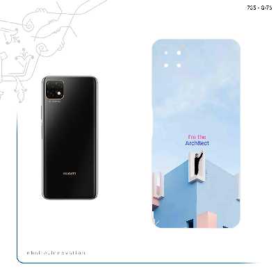برچسب پوششی ماهوت مدل Architecture مناسب برای گوشی موبایل هوآوی Nova Y60