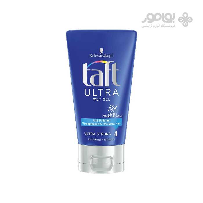 ژل حالت دهنده مو تافت مدل Ultra Wet Gel حجم 150 میلی لیتر