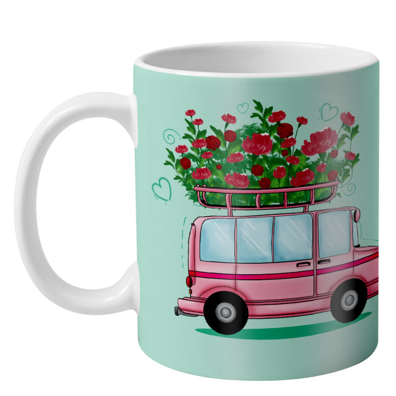 ماگ طرح روز عشق