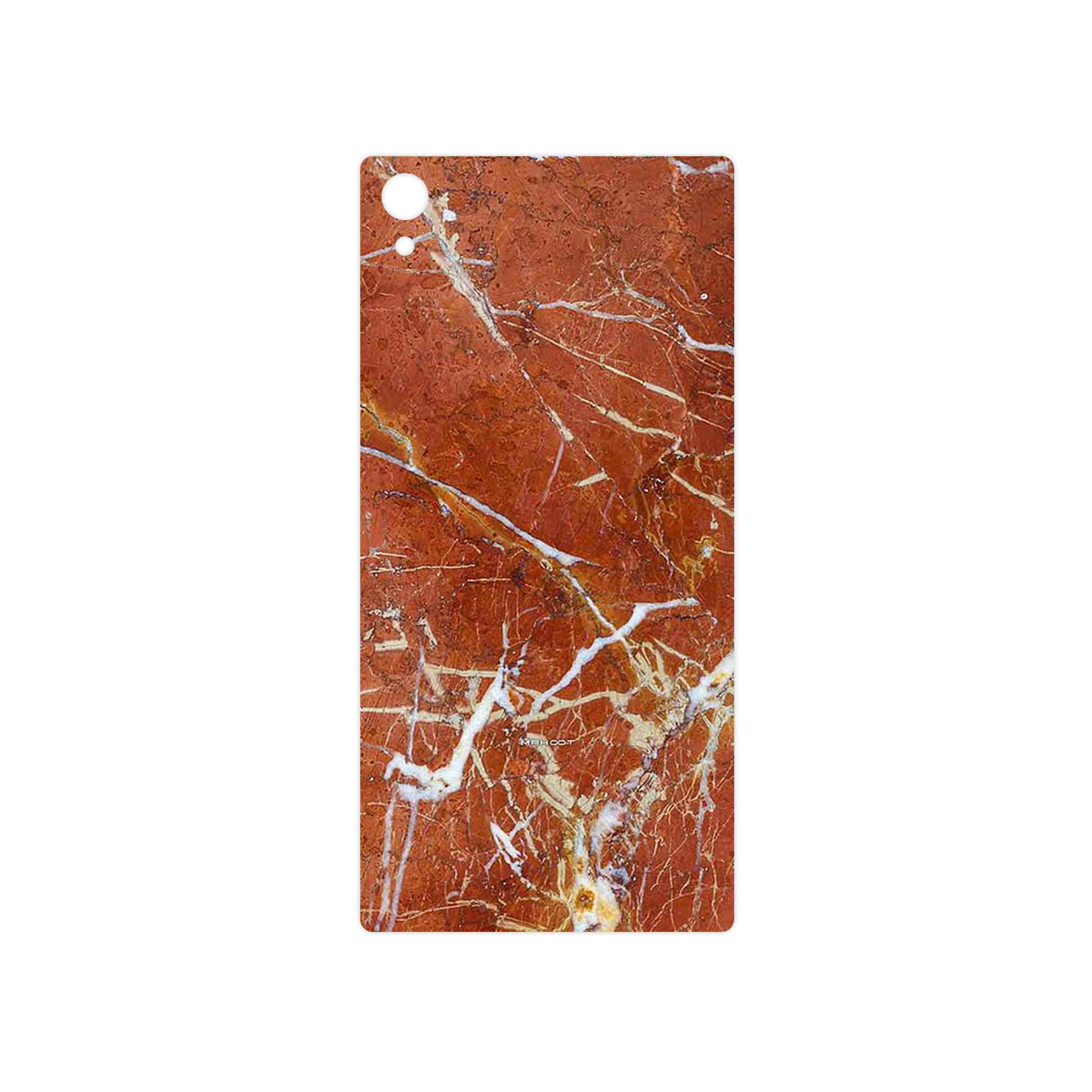 برچسب پوششی ماهوت مدل Red Marble مناسب برای گوشی موبایل سونی Xperia Z5 Premium