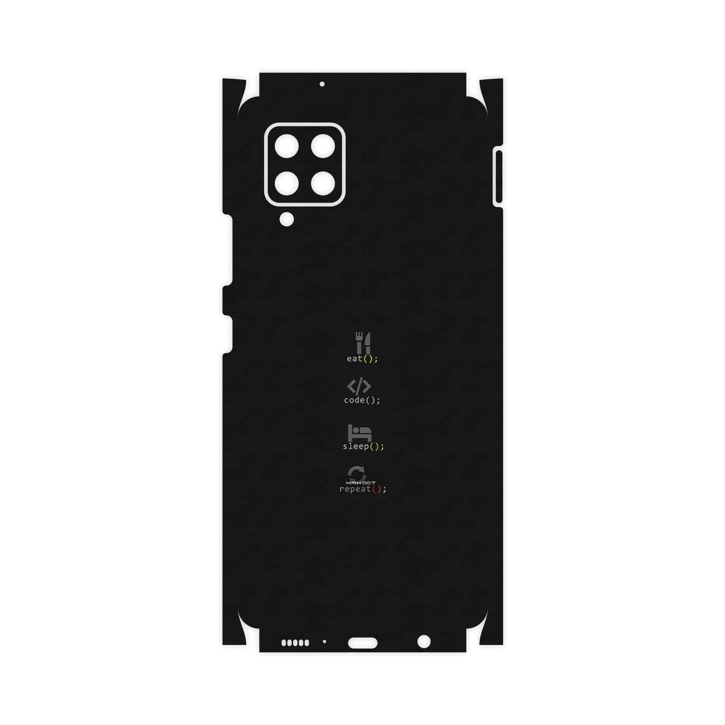 برچسب پوششی ماهوت مدل Programming 2-FullSkin مناسب برای گوشی موبایل سامسونگ Galaxy A42