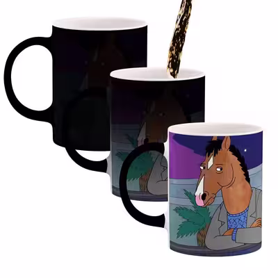 ماگ حرارتی طرح انیمیشن BoJackHorseman مدل mgph12067