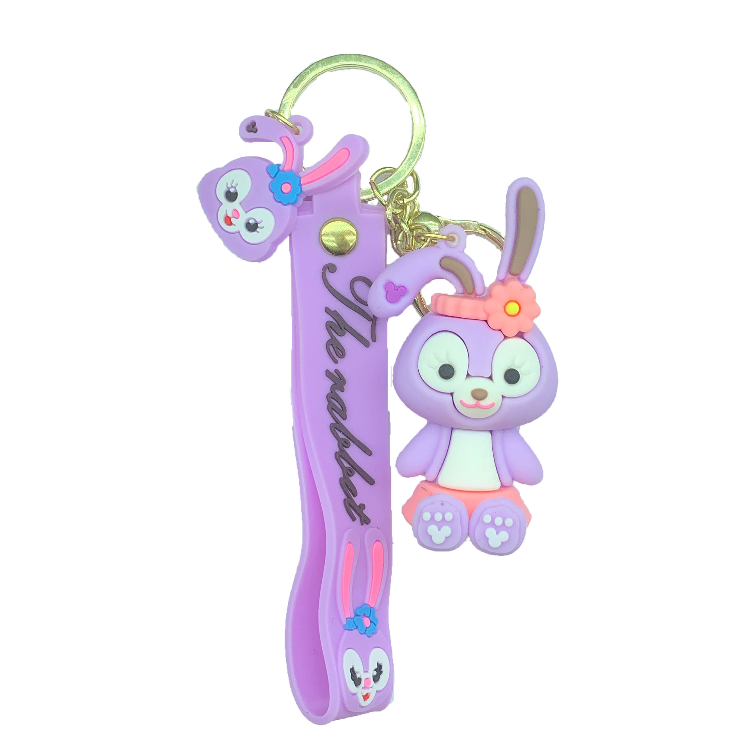 جاکلیدی مدل سیلیکونی طرح خرگوش خانوم خوشگل