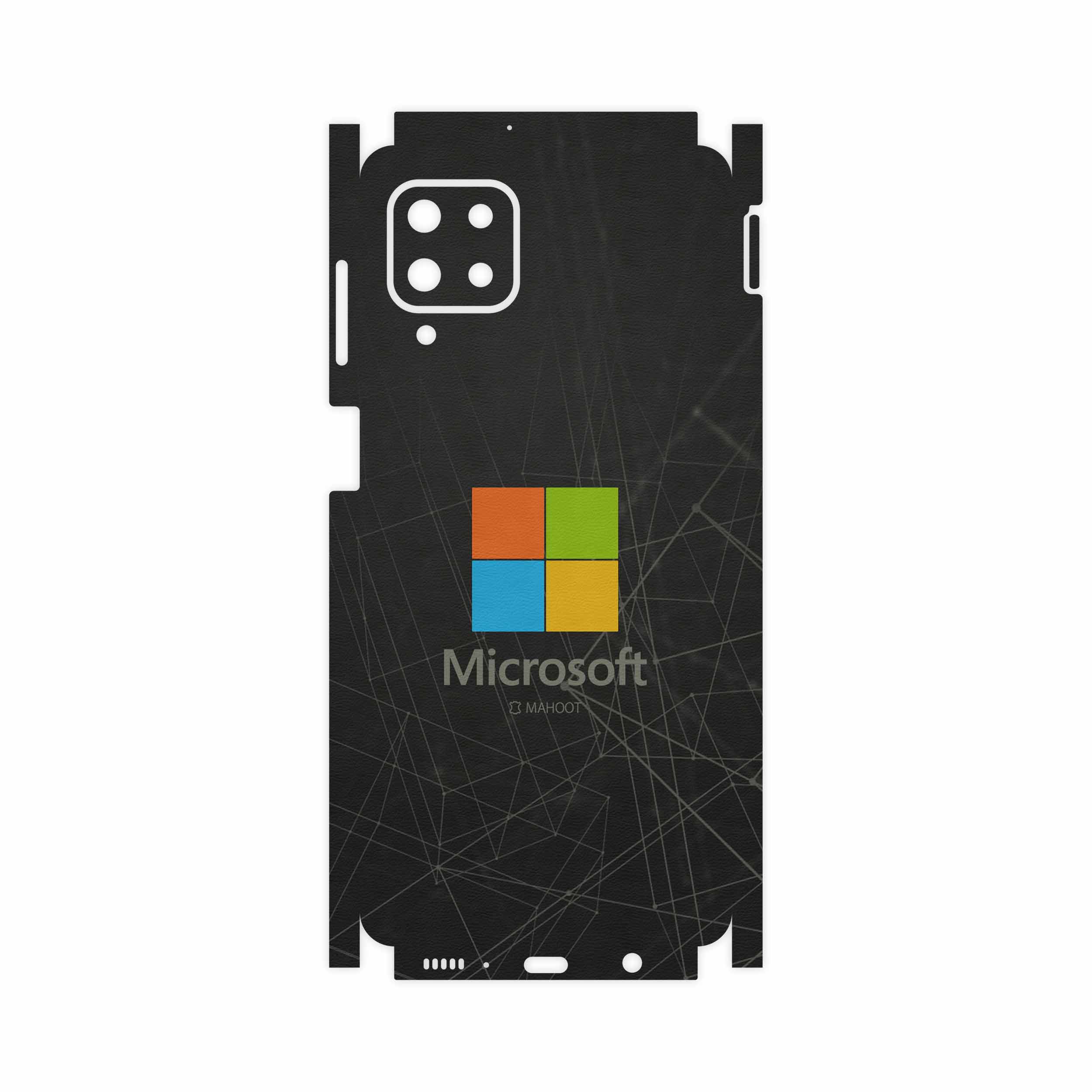 برچسب پوششی ماهوت مدل Microsoft-Logo-FullSkin مناسب برای گوشی موبایل سامسونگ Galaxy M62