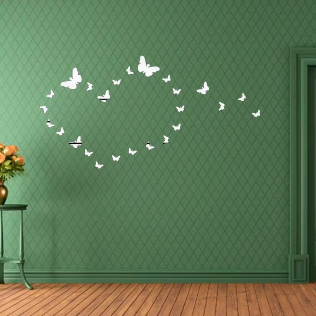 آینه پرینازشاپ مدل پروانه 033