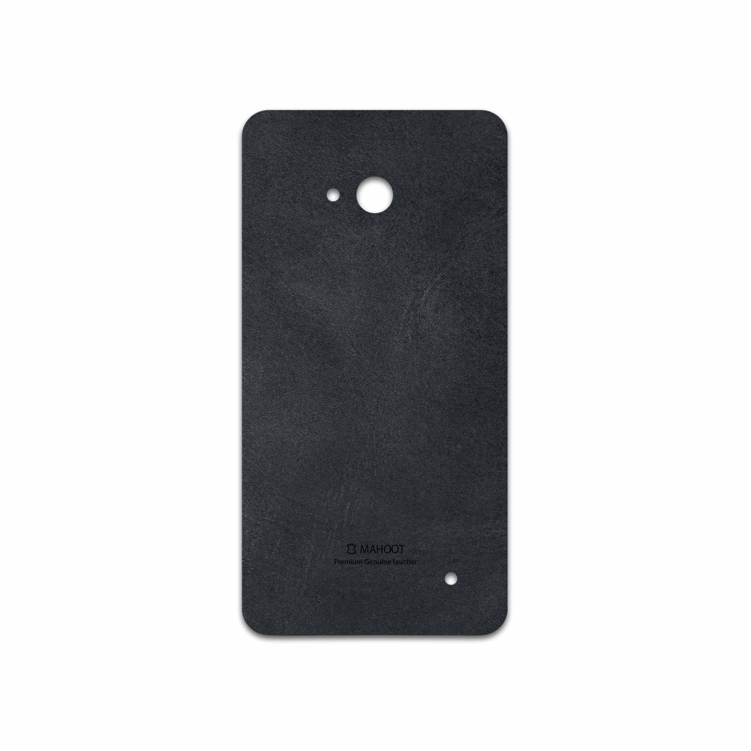برچسب پوششی ماهوت مدل Graphite Buffalo Leather مناسب برای گوشی موبایل مایکروسافت Lumia 640
