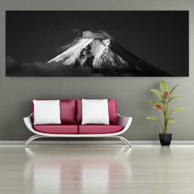 تابلو بوم طرح نمای کوه در شب مدل SDB3515