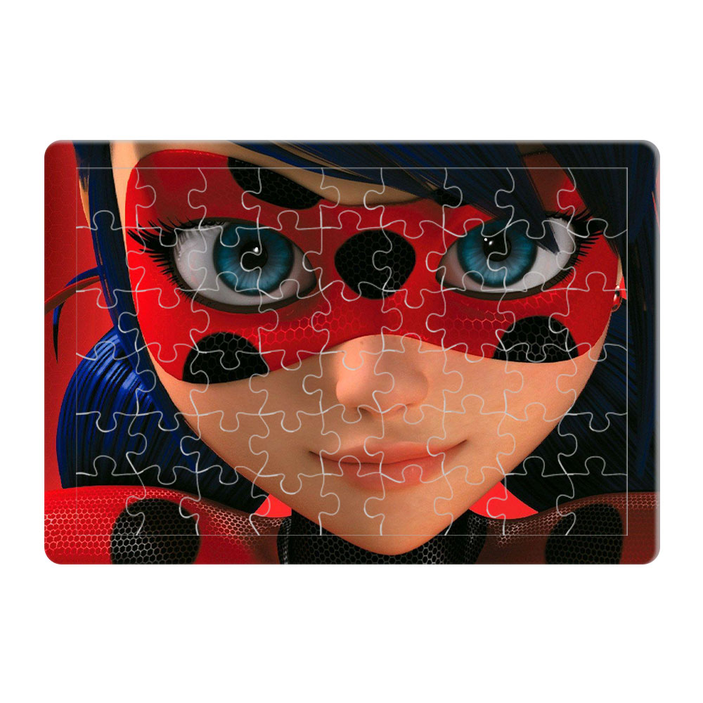 پازل 54 تکه طرح دختر کفشدوزکی مدل P1192