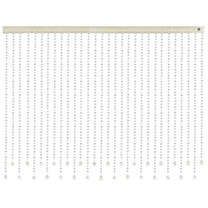 پرده آریا کریستال مدل کوتاه و بلند سایز 150x250 سانتی متر