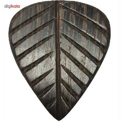 پیک چوبی گیتار کلایتون مدل Exotic Leaf Wedge ELW3 بسته 3 عددی