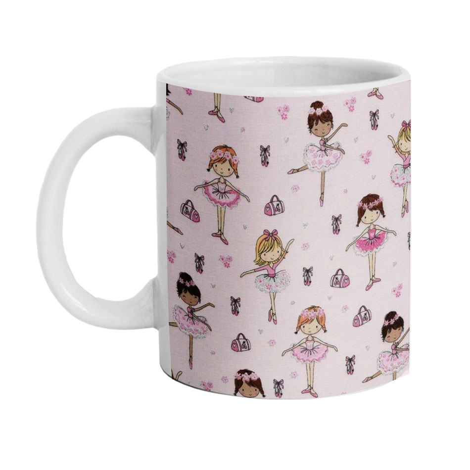 ماگ دارلی طرح دخترانه مدل d259