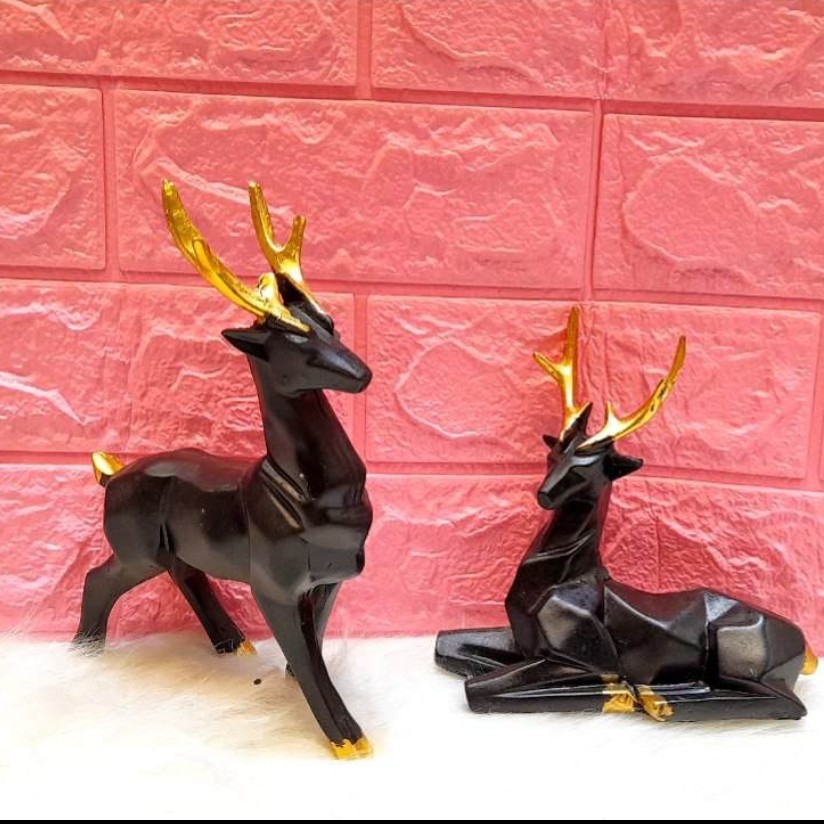 گوزن گرافیکی جفتی