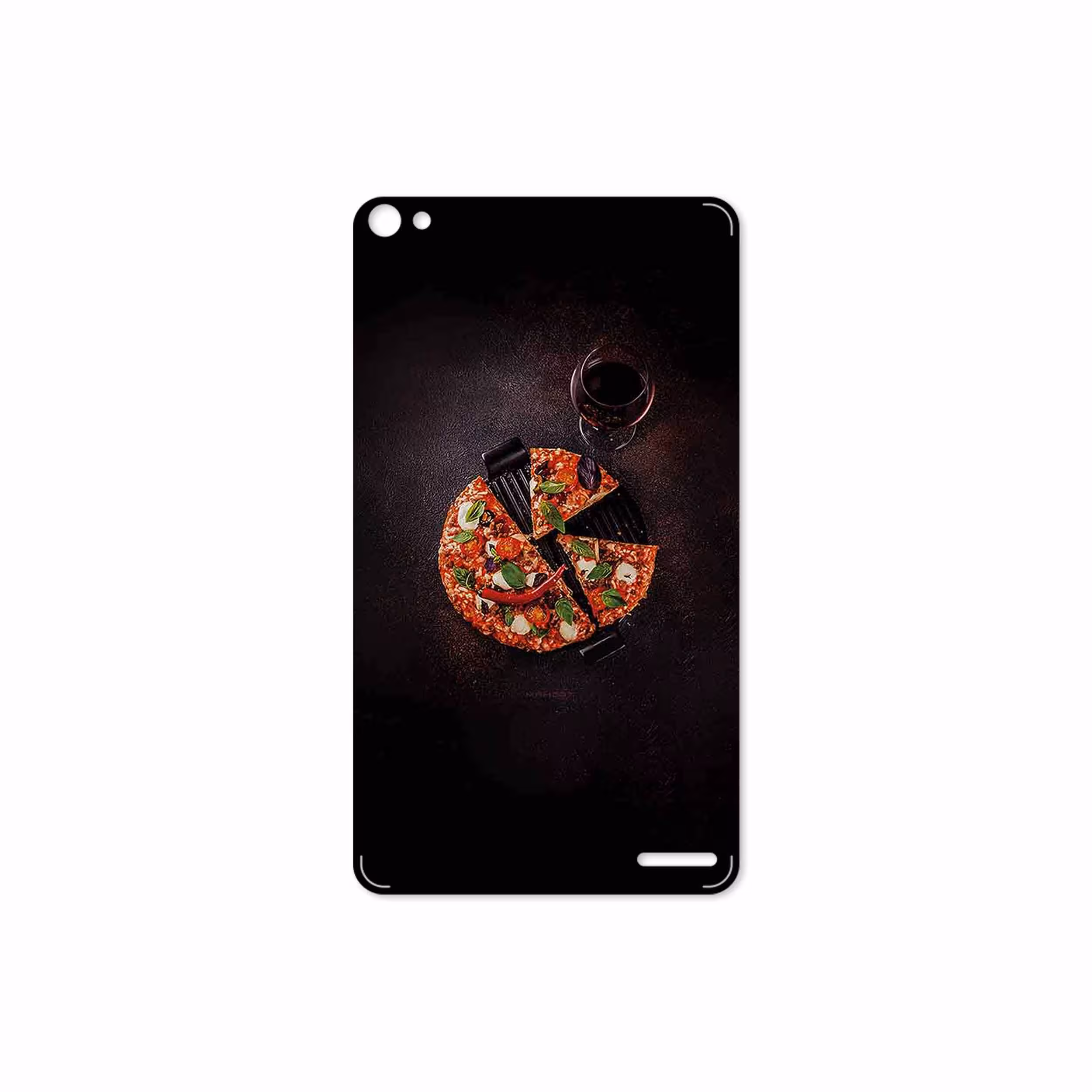 برچسب پوششی ماهوت مدل Pizza مناسب برای تبلت هوآوی Mediapad X2 2015