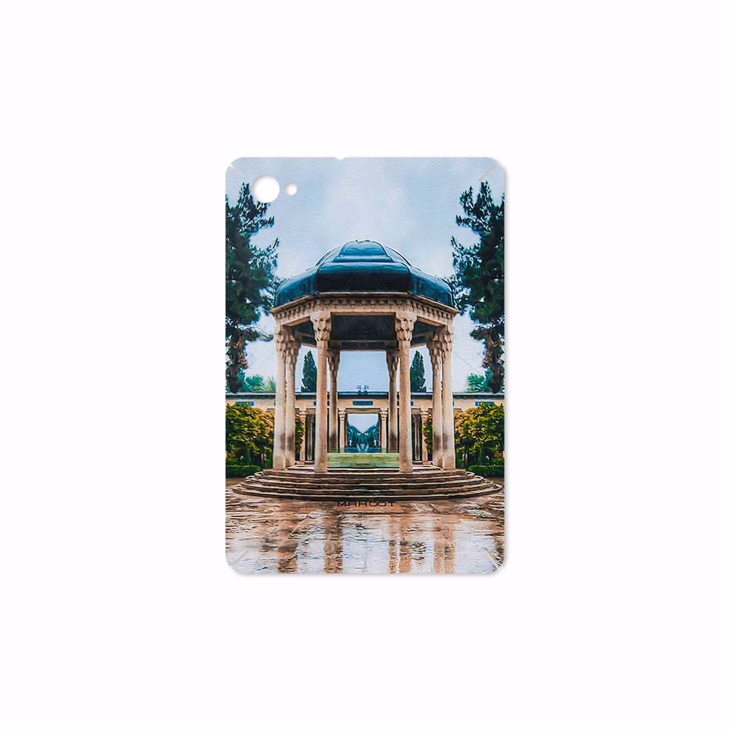 برچسب پوششی ماهوت مدل HAFEZ-Tomb مناسب برای تبلت سامسونگ Galaxy Tab 7.7 2011 P6800