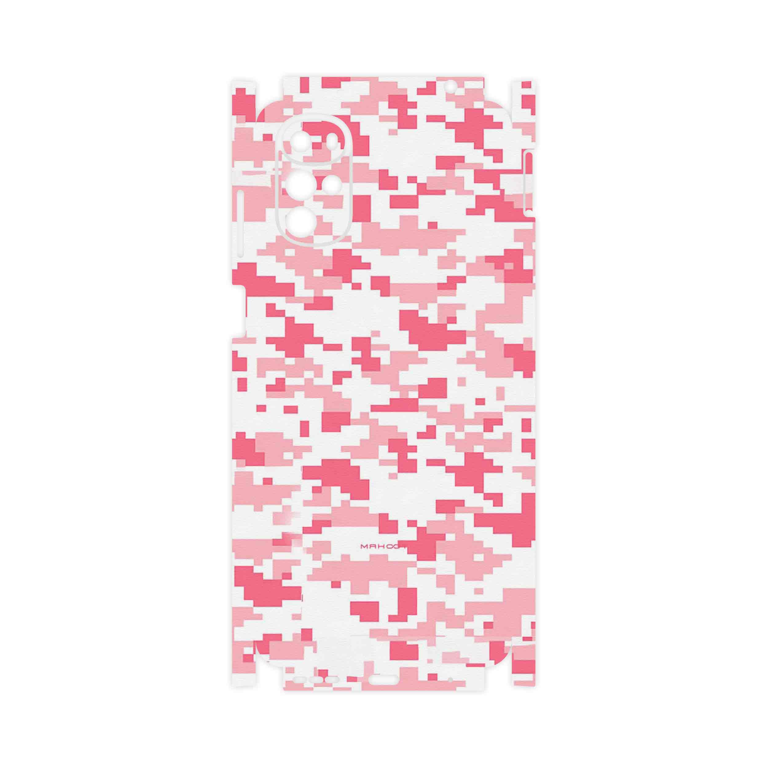 برچسب پوششی ماهوت مدل Army_Pink_Pixel-FullSkin مناسب برای گوشی موبایل موتورولا Moto G22
