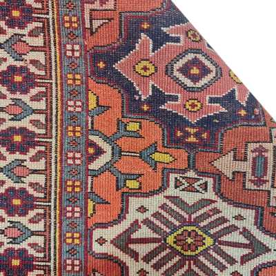 فرش دستبافت کناره طول سه متر کد 404426