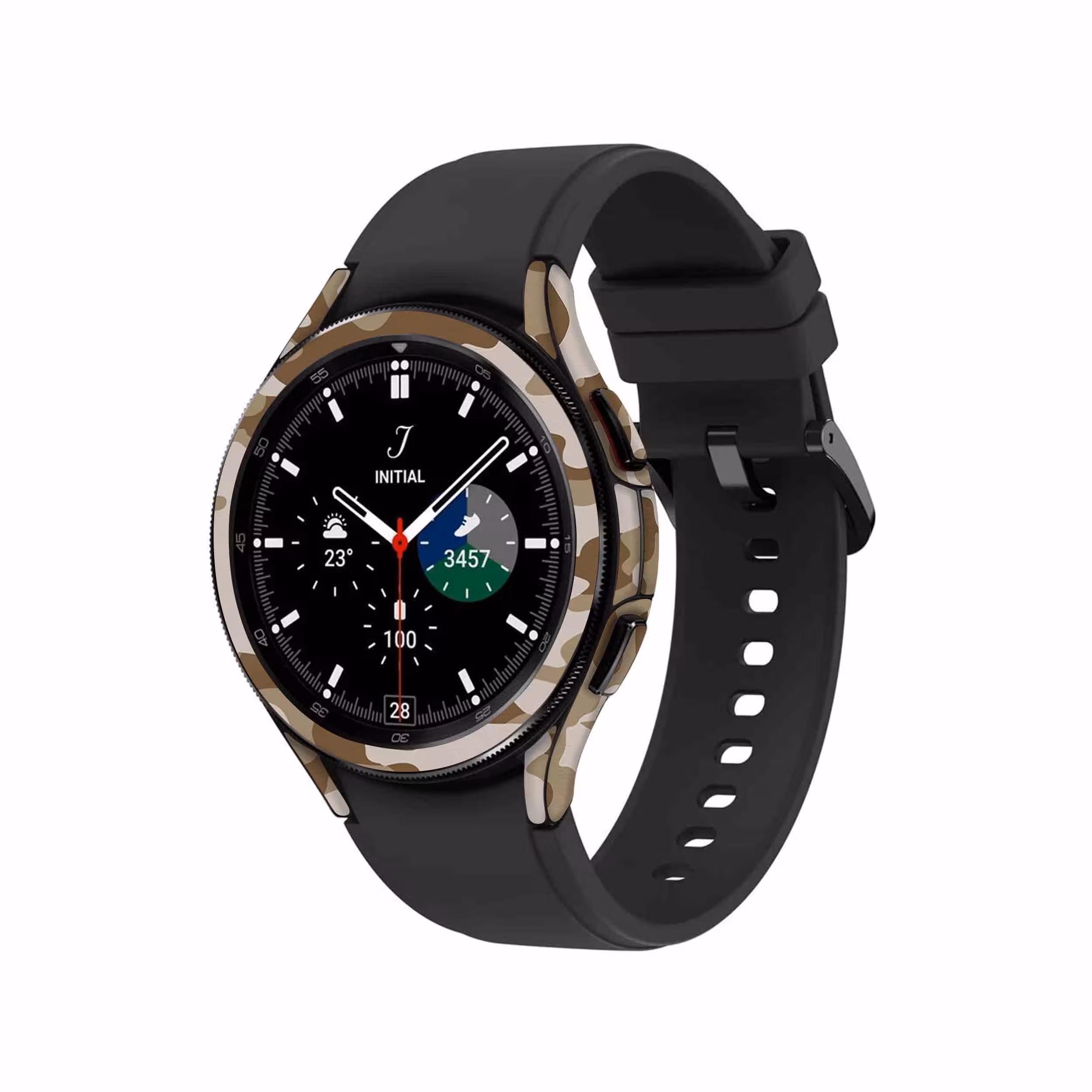 برچسب ماهوت طرح Army Desert مناسب برای ساعت هوشمند سامسونگ Watch4 Classic 46mm