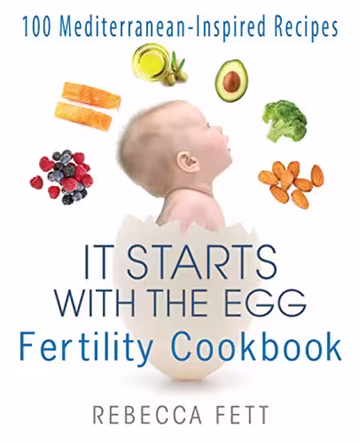 خرید و دانلود نسخه کامل کتاب It Starts with the Egg Fertility Cookbook: 100 Mediterranean-Inspired Recipes [2020] -   Pdf