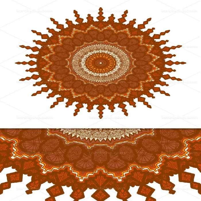 وکتور تذهیب سنتی | گرافیک با طعم تربچه