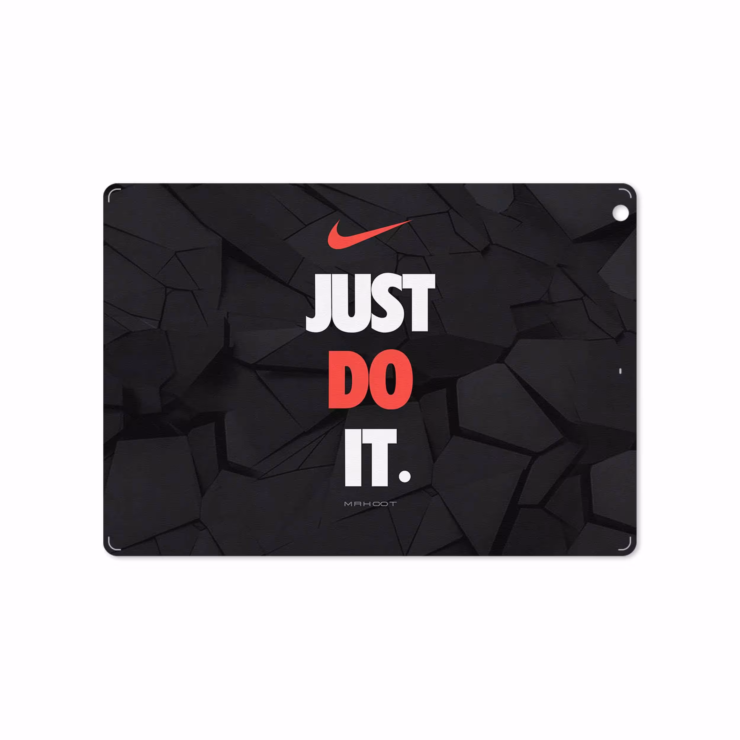 برچسب پوششی ماهوت مدل NIKE-Logo مناسب برای تبلت اپل iPad Air 2013 A1474