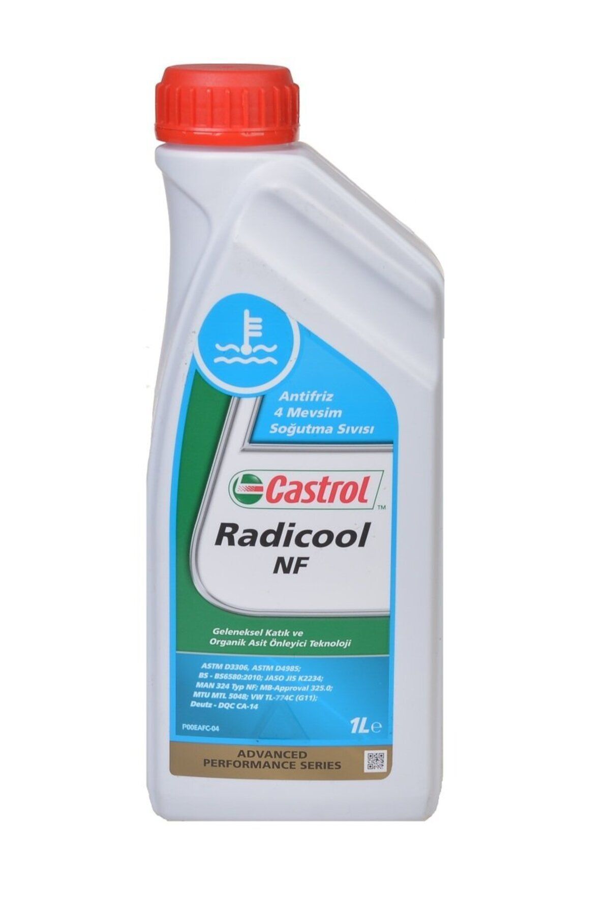 ضدیخ سبز BMW GREEN ANTIIZ NF برند 1 لیتری تأیید کرد کاسترول اورجینال Castrol