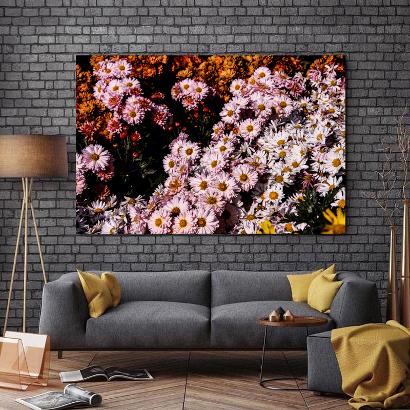 تابلو شاسی طرح گل کد 252