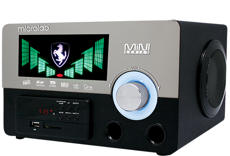 اسپیکرپرتابل شارژی میکرولب مدل 187 آر