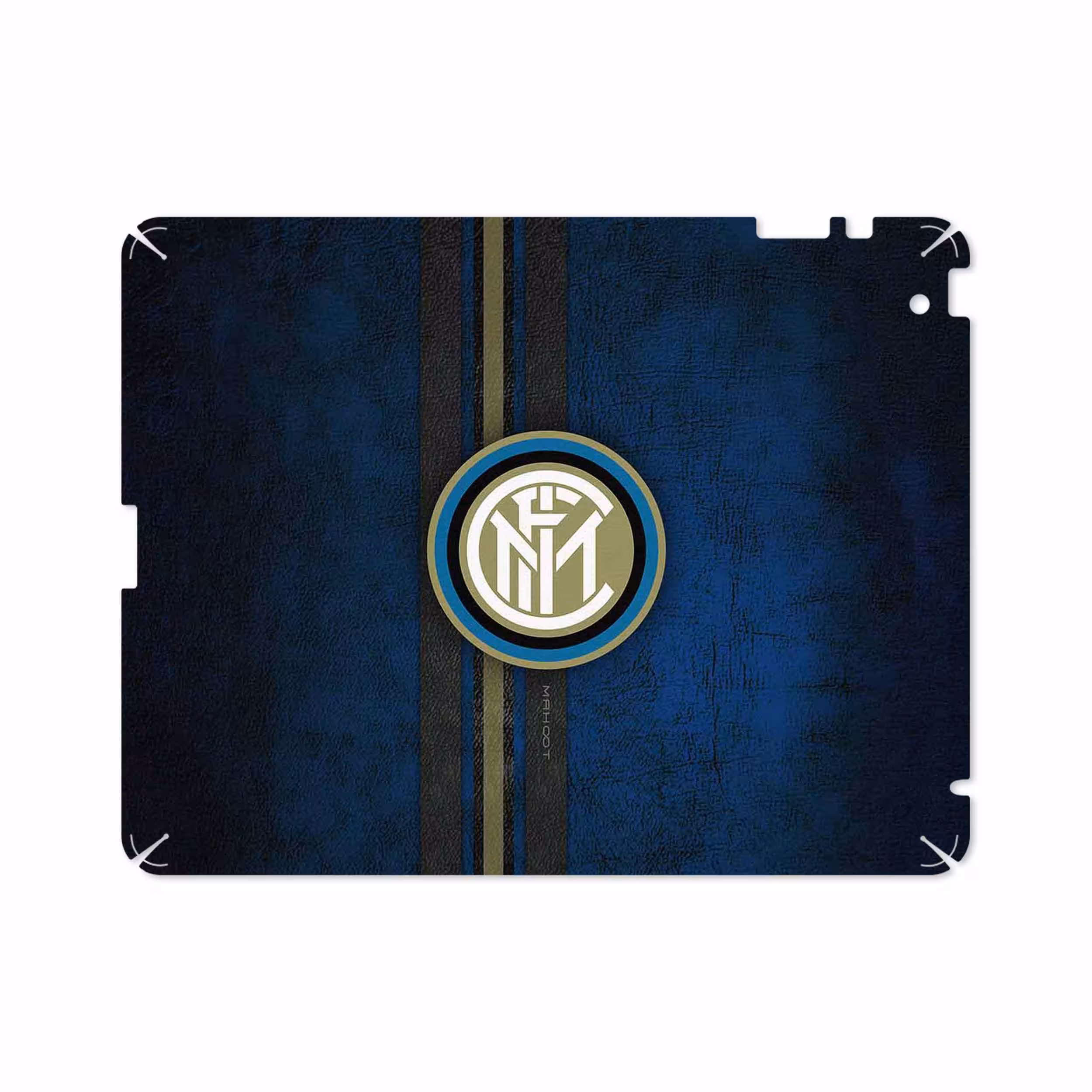 برچسب پوششی ماهوت مدل Inter-Milan مناسب برای تبلت اپل iPad 2 2011 A1397