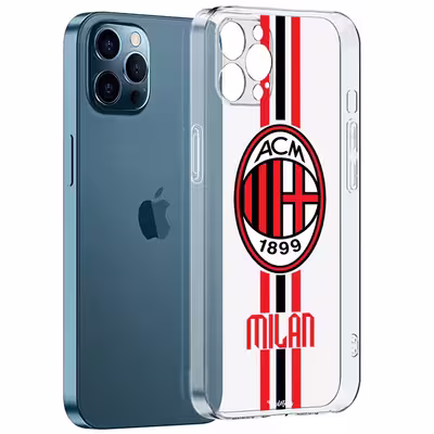 کاور طرح A.C Milan مناسب برای گوشی موبایل اپل iPhone 13 Pro 