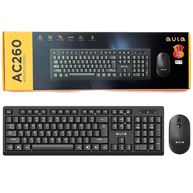کیبورد و ماوس بی سیم آئولا AULA AC260