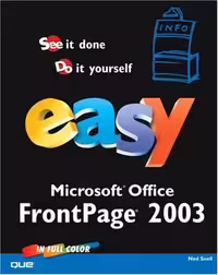 خرید و دانلود نسخه کامل کتاب Easy Microsoft Office FrontPage 2003