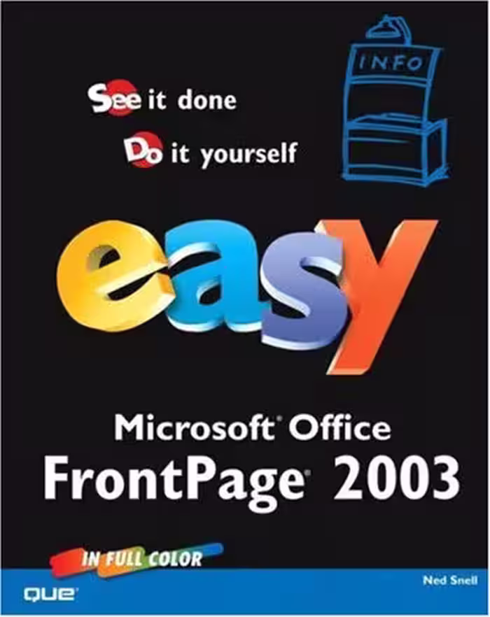 خرید و دانلود نسخه کامل کتاب Easy Microsoft Office FrontPage 2003