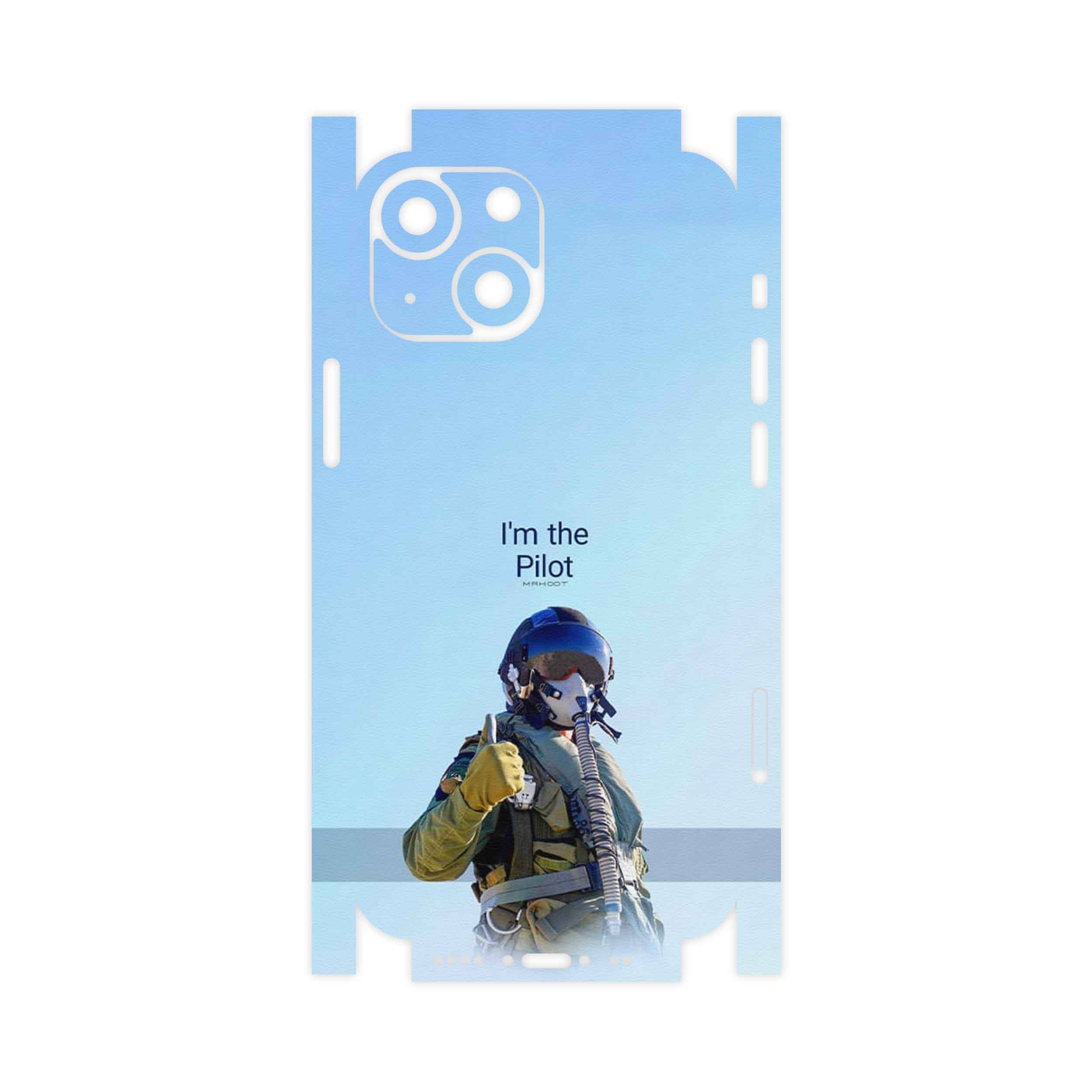 برچسب پوششی ماهوت مدل Pilot-FullSkin مناسب برای گوشی موبایل اپل iPhone 13 Mini