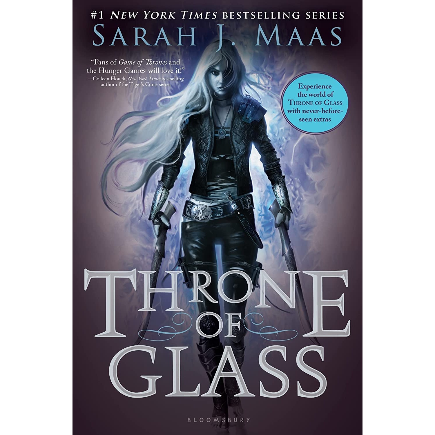 کتاب Throne of Glass اثر Sarah J Maas انتشارات Bloomsbury YA