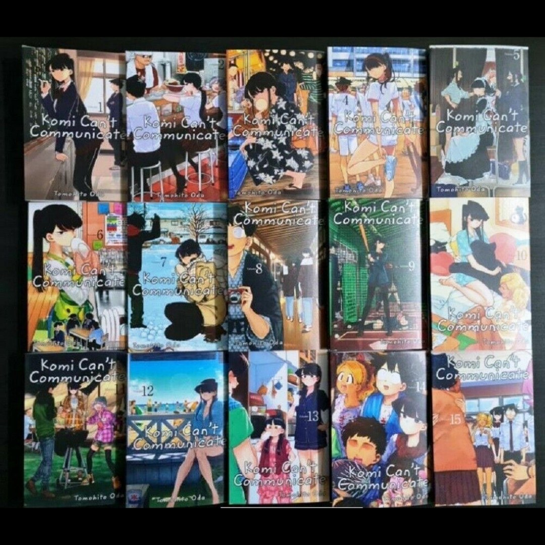 مانگاkomi canot communicate مانگا کمی سان نمیتونه ارتباط برقرار کنه از جلد 1تا29