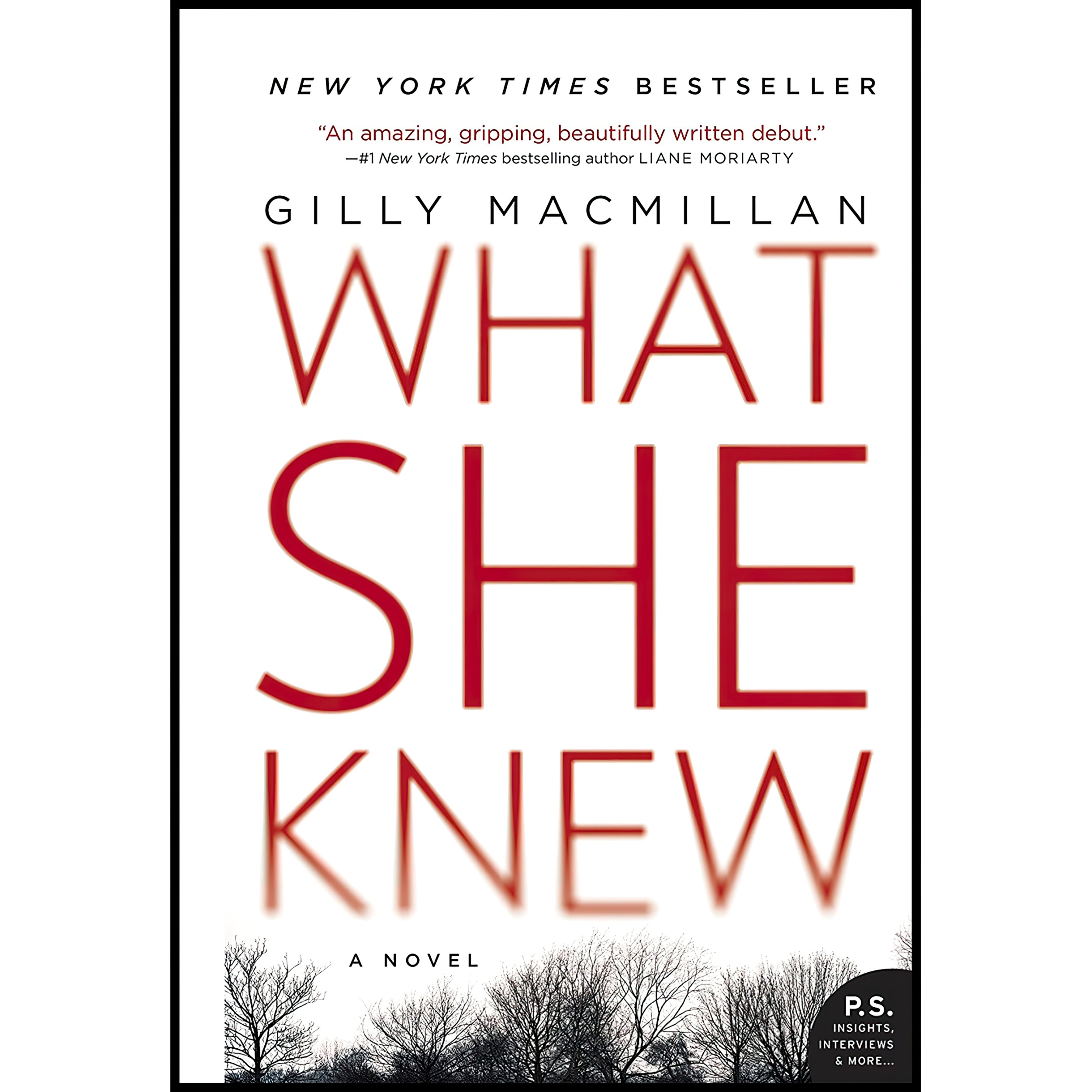 کتاب What She Knew اثر Gilly Macmillan انتشارات William Morrow