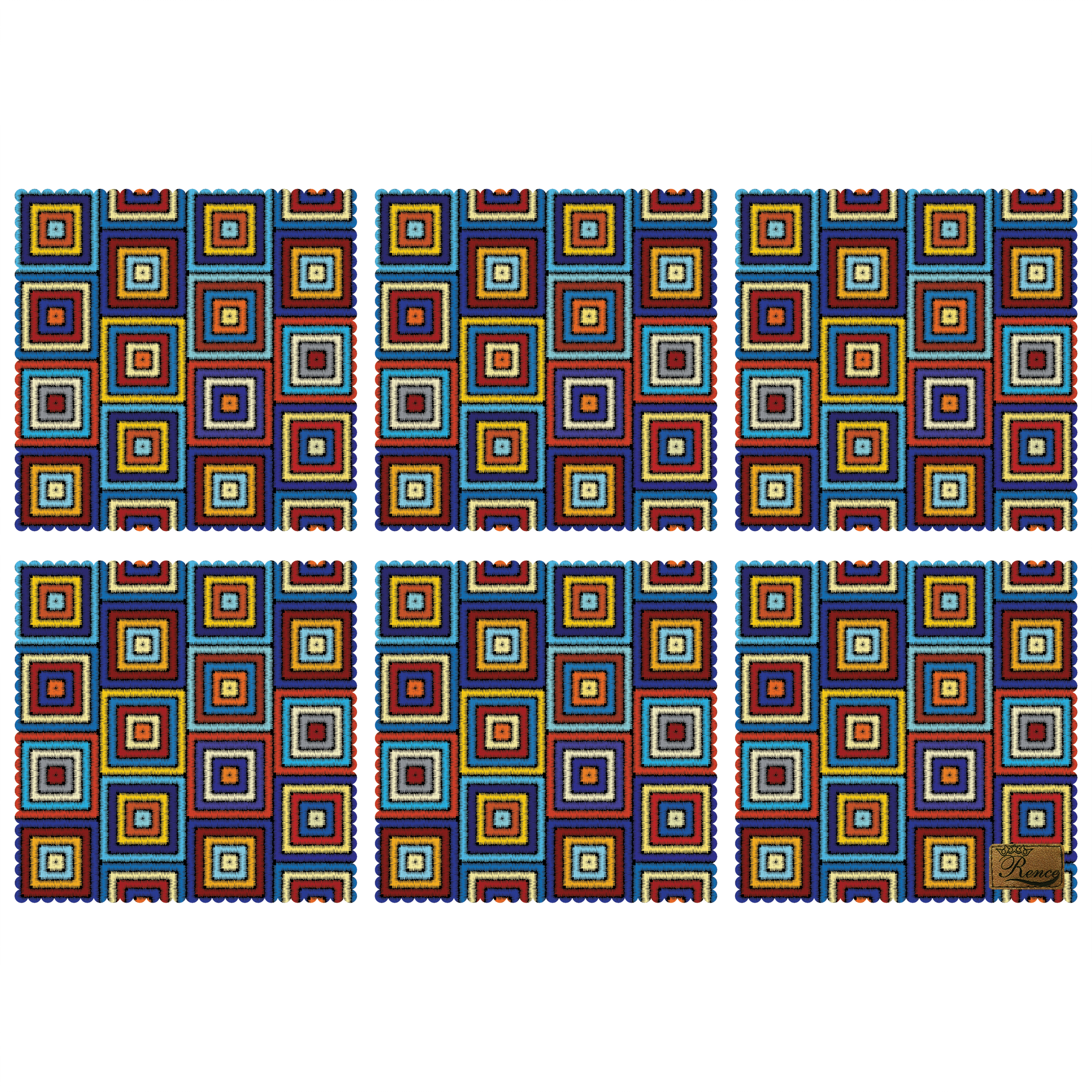 زیربشقابی رنس مدل UU1-42544 بسته 6 عددی