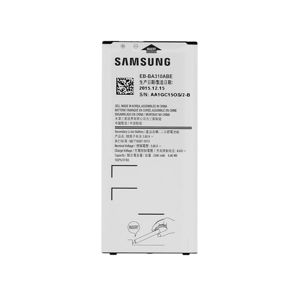 باتری موبایل مدلEB-BA310ABE65ظرفیت 2300 میلی آمپر ساعت مناسب برای گوشی موبایل سامسونگ Galaxy A3 2016