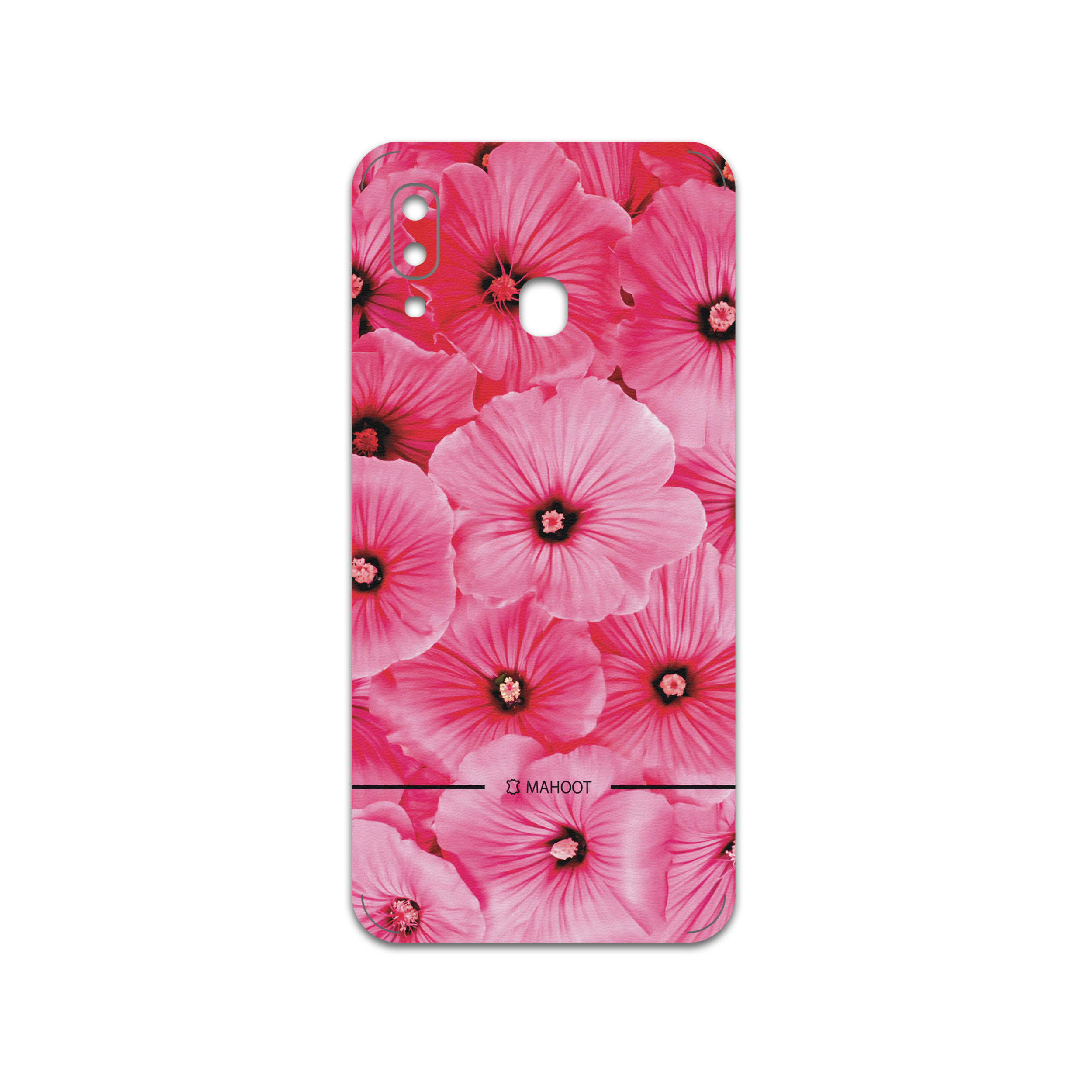 برچسب پوششی ماهوت مدل Pink-Flower مناسب برای گوشی موبایل سامسونگ Galaxy A30