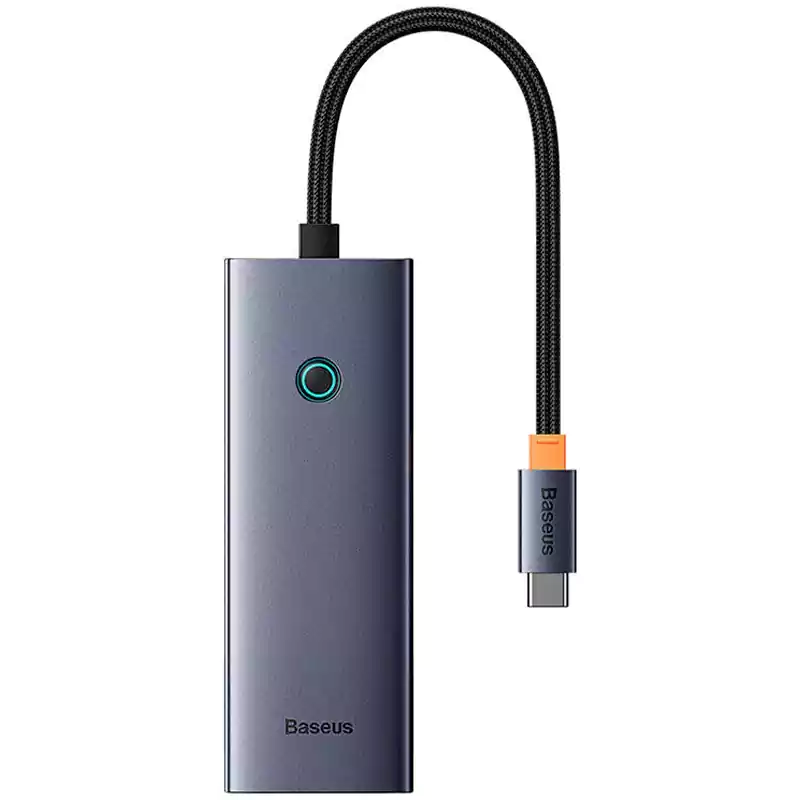 هاب باسئوس مدل Baseus UltraJoy HUB Type-C to HDMI4K60Hz USB3*3 PD RJ45