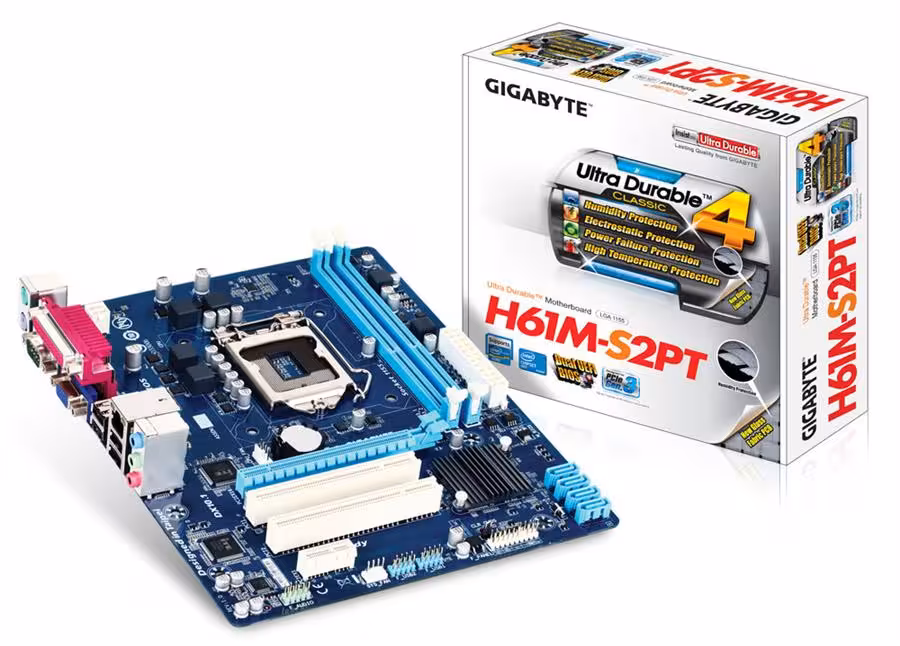 مادربورد گیگابایت اچ 61 ام اس تو پی تی